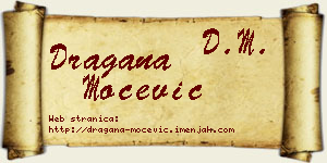 Dragana Močević vizit kartica